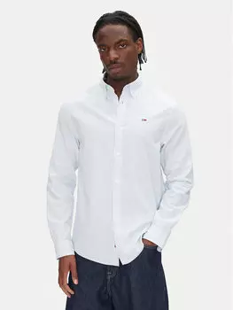 Рубашка обычного кроя DM0DM20875 Tommy Jeans, голубой