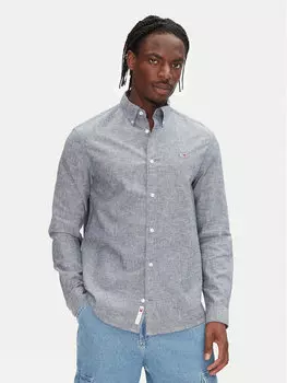 Рубашка обычного кроя DM0DM20875 Tommy Jeans, синий