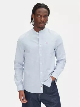 Рубашка обычного кроя DM0DM20876 Tommy Jeans, синий