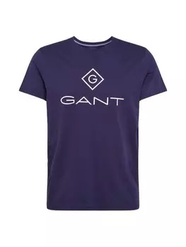 Рубашка обычного кроя GANT, темно-синий