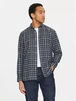 Рубашка обычного кроя Gingham MW0MW37573 Tommy Hilfiger, синий