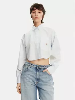 Рубашка обычного кроя J20J225078 Calvin Klein Jeans, голубой