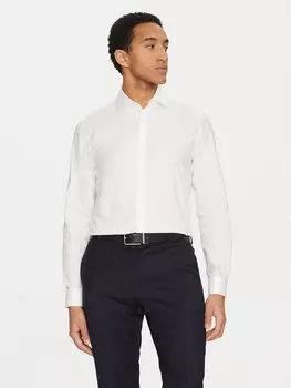 Рубашка обычного кроя K10K107889 Calvin Klein, белый