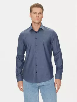 Рубашка обычного кроя K10K114311 Calvin Klein, синий