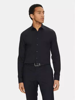 Рубашка обычного кроя K10K114356 Calvin Klein, синий