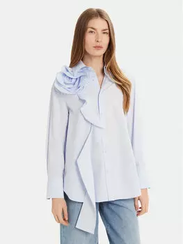Рубашка обычного кроя Marella, голубой