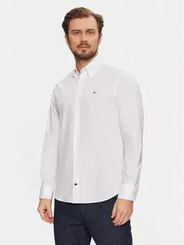 Рубашка обычного кроя MW0MW37595 Tommy Hilfiger, белый