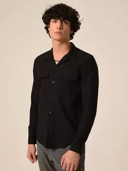 Рубашка обычного кроя на пуговицах Antioch, черный