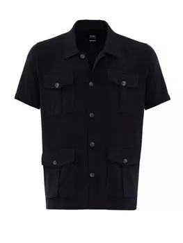 Рубашка обычного кроя на пуговицах Antioch, черный