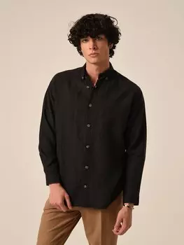 Рубашка обычного кроя на пуговицах Antioch, черный