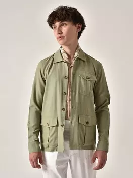 Рубашка обычного кроя на пуговицах Antioch, цвет Green/Khaki