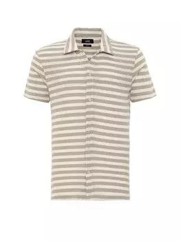 Рубашка обычного кроя на пуговицах Antioch, цвет Beige/Off white