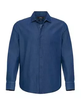 Рубашка обычного кроя на пуговицах Antioch, цвет Gentian