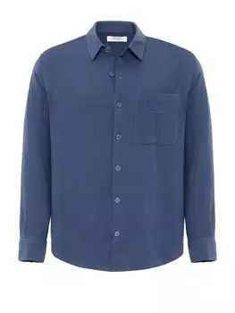 Рубашка обычного кроя на пуговицах Antioch Ilario, цвет Sapphire