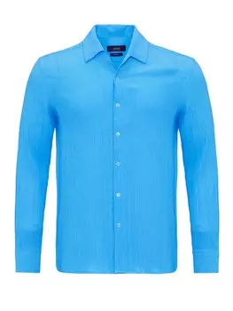 Рубашка обычного кроя на пуговицах Antioch, королевский синий