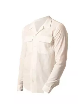 Рубашка обычного кроя на пуговицах Antioch, натуральный белый