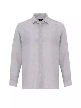 Рубашка обычного кроя на пуговицах Antioch, серый