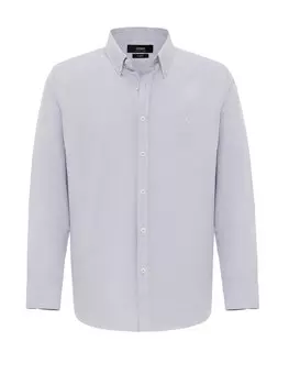 Рубашка обычного кроя на пуговицах Antioch, серый