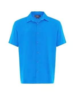 Рубашка обычного кроя на пуговицах Antioch, синий