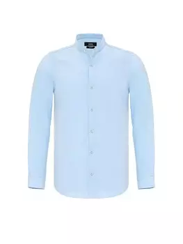 Рубашка обычного кроя на пуговицах Antioch, синий