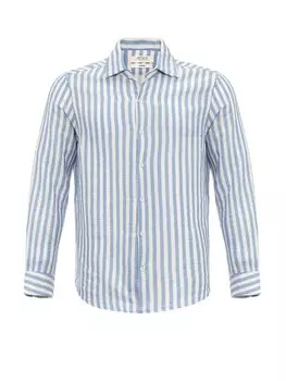 Рубашка обычного кроя на пуговицах Antioch, светло-синий