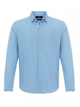 Рубашка обычного кроя на пуговицах Antioch, светло-синий
