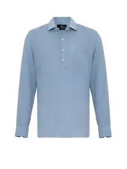 Рубашка обычного кроя на пуговицах Antioch, светло-синий