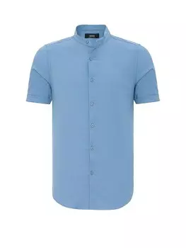 Рубашка обычного кроя на пуговицах Antioch, светло-синий