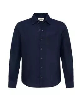 Рубашка обычного кроя на пуговицах Antioch, темно-синий