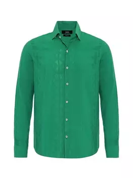 Рубашка обычного кроя на пуговицах Antioch, зеленый