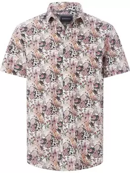 Рубашка обычного кроя на пуговицах BABISTA Cendar, хаки