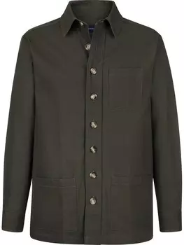 Рубашка обычного кроя на пуговицах BABISTA, оливковый