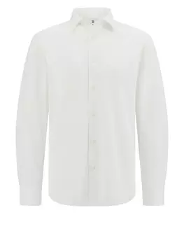 Рубашка обычного кроя на пуговицах Boggi Milano Japanese, белый