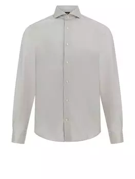 Рубашка обычного кроя на пуговицах Boggi Milano, цвет Stone