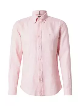 Рубашка обычного кроя на пуговицах BOSS ROAN, цвет Pastel pink