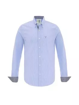 Рубашка обычного кроя на пуговицах By Diess Collection, синий