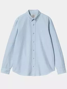 Рубашка обычного кроя на пуговицах Carhartt WIP Bolton, светло-синий