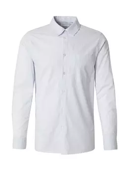 Рубашка обычного кроя на пуговицах DAN FOX APPAREL Amir, темно-синий