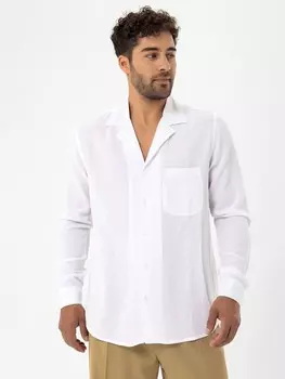 Рубашка обычного кроя на пуговицах Dandalo, белый