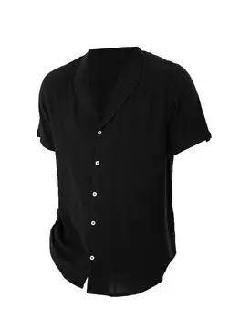 Рубашка обычного кроя на пуговицах Dandalo, черный