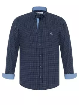 Рубашка обычного кроя на пуговицах Dandalo Cristophe, цвет Blue/Navy