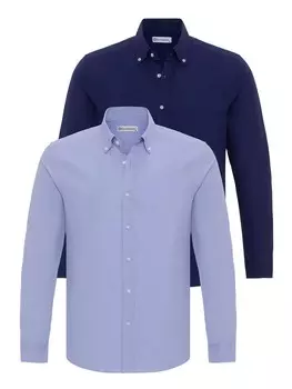 Рубашка обычного кроя на пуговицах Dandalo, цвет Blue/Navy