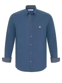 Рубашка обычного кроя на пуговицах Dandalo DANDAL, индиго
