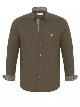 Рубашка обычного кроя на пуговицах Dandalo Noda, цвет Green/Khaki