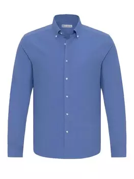Рубашка обычного кроя на пуговицах Dandalo, синий
