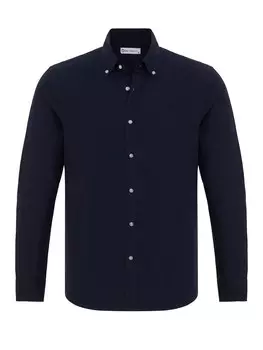 Рубашка обычного кроя на пуговицах Dandalo, темно-синий