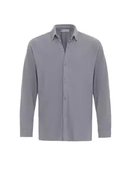 Рубашка обычного кроя на пуговицах Dandalo Valerio, цвет Stone