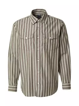 Рубашка обычного кроя на пуговицах GAP, серый