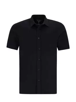 Рубашка обычного кроя на пуговицах HAJO, черный