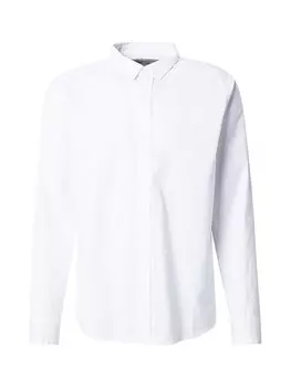 Рубашка обычного кроя на пуговицах HOLLISTER, белый